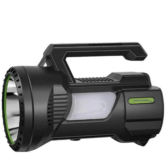 Фонарь ручной аккумуляторный KE-47715 KLAUS Черный