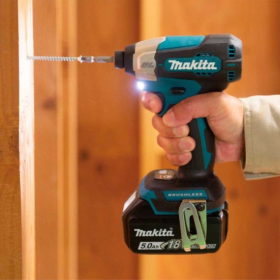 Винтоверт импульсный аккумуляторный Makita DTD157Z (140 Нм, 1/4", BL, LXT, без аккумуляторов и зарядного устройства) | Зображення 7