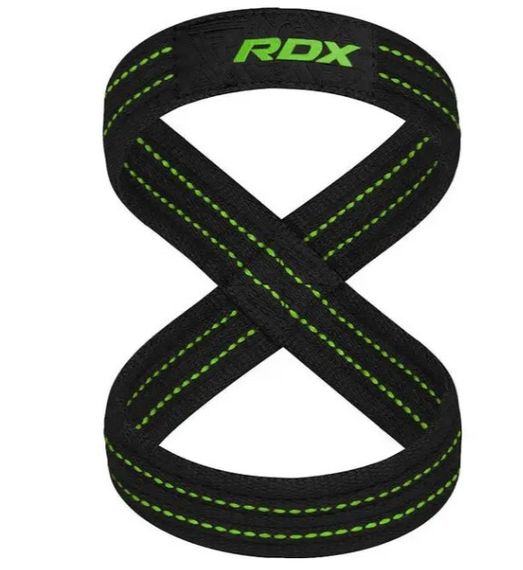 Силові ремені RDX Gym Lifting 8 Figure Straps Army Green S (WAC-W8AGN-S) | Зображення 4
