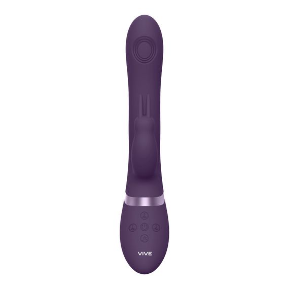 Вибратор-кролик Rini   цвет: фиолетовый3 в 1 Vive (Нидерланды) sexstyle | Зображення 3