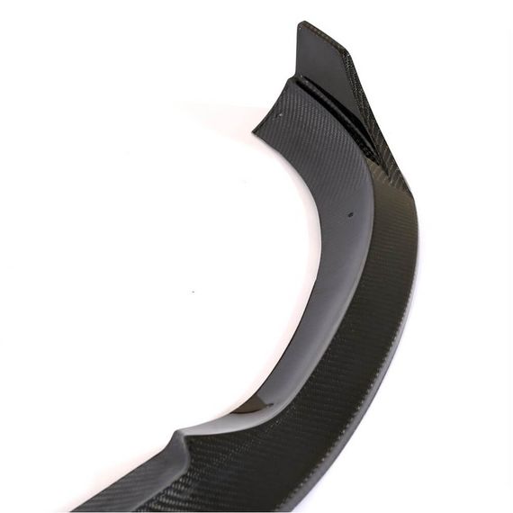 Накладка на передній бампер Lip (для Base 2016-2019, Карбон) для Mercedes E-сlass W213 рр | Зображення 3