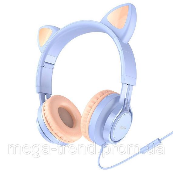 Навушники Hoco Cat ear headphones with mic W36 |Hi-Fi|