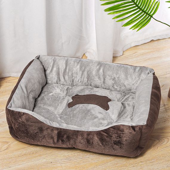 Лежак для животных кошек и собак Taotaopets S 43х30 см Коричневый MB | Зображення 4