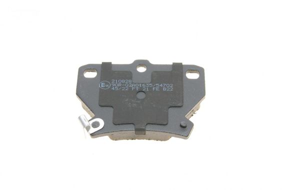 Колодки гальмівні задні Toyota Corolla 01-08 Prius 00-09 Yaris Celica 99-05 22-0424-0 | Зображення 3