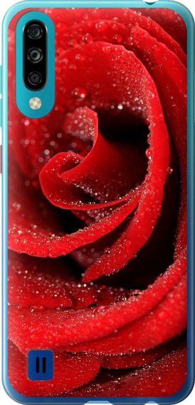Чехол на ZTE Blade A7 2020 Красная роза "529u-2108-17620"