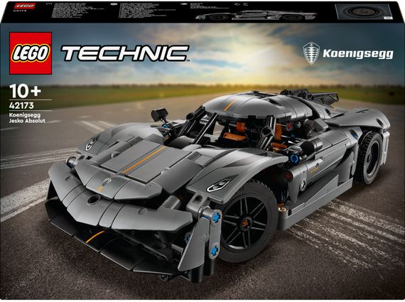Конструктор LEGO Technic Koenigsegg Jesko Absolut — сірий гіперкар 42173 | Зображення 7