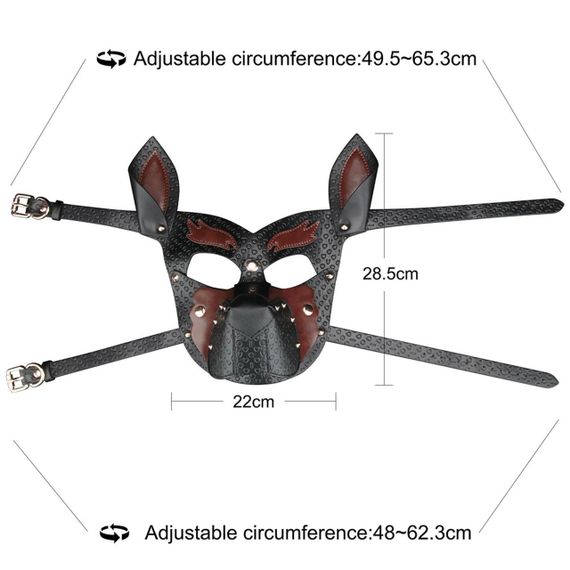 Маска - Rebellion Reign Howl Pup Mask Sex Aura | Зображення 9