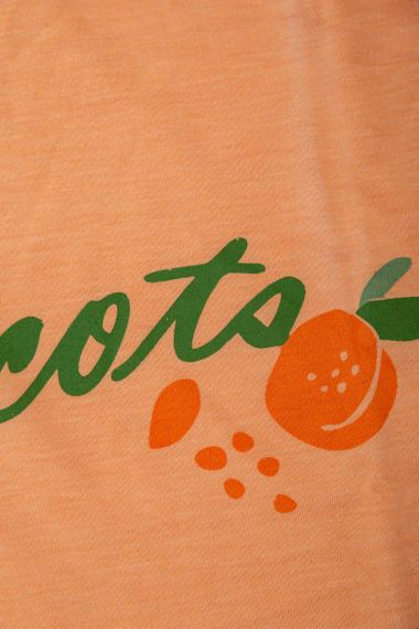 Пижама женская с принтом  -уценка, цвет оранжевый, 243R7137-U | Зображення 5