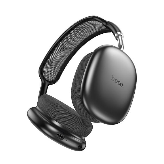 Накладні бездротові навушники Hoco W55 Plus Happiness ANC noise reduction Deep space gray | Зображення 1