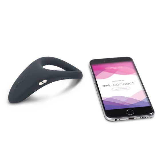 Смарт-віброкільце під одяг VERGE BY WE-VIBE SLATE, охоплює пеніс та мошонку, 10 режимів | Зображення 6