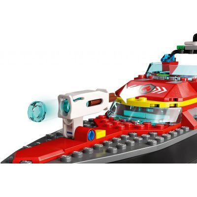 Конструктор LEGO City Лодка пожарной бригады 144 детали (60373) | Зображення 4