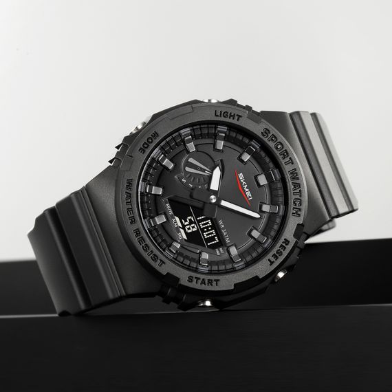 Спортивний чоловічий годинник Skmei 2351BKBK Black-Black | Зображення 3