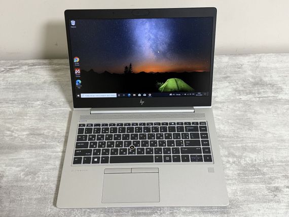Ультрабук Б-класс HP Elitebook 745 G5 / 14" (1920x1080) IPS / AMD Ryzen 7 Pro 2700U (4 (8) ядра по 2.2 - 3.8 GHz) / 16 GB DDR4 / 256 GB SSD / AMD Radeon Vega 10 Graphics / WebCam б/у | Зображення 1