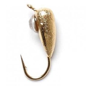 Мормишка вольфр. Lucky John Лаки Джон Німфа з петелькою Swarovski 8243040-13