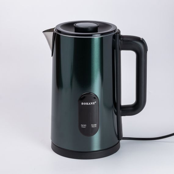 Електричний чайник Sokany SK-09019GR 3 літри Зелений | Зображення 1