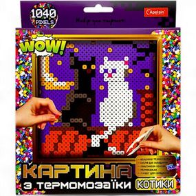 Термомозаика "Фигурки на подставке: Котики"