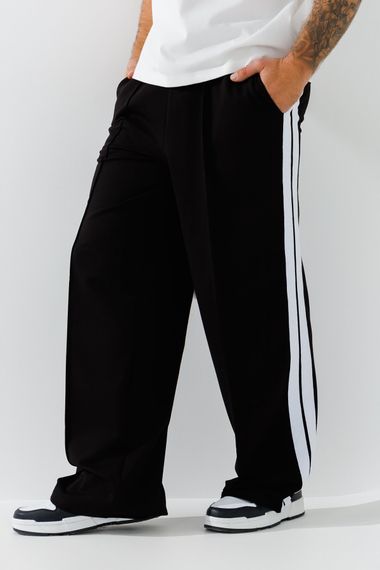 Спортивні штани прямі чоловічі LAWA MBC02356 3XL Чорний shop (2000990816313) | Зображення 1