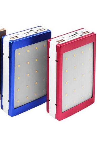 Повербанк Solar Power Bank 30000 mAh c зарядкой от солнца | Зображення 3