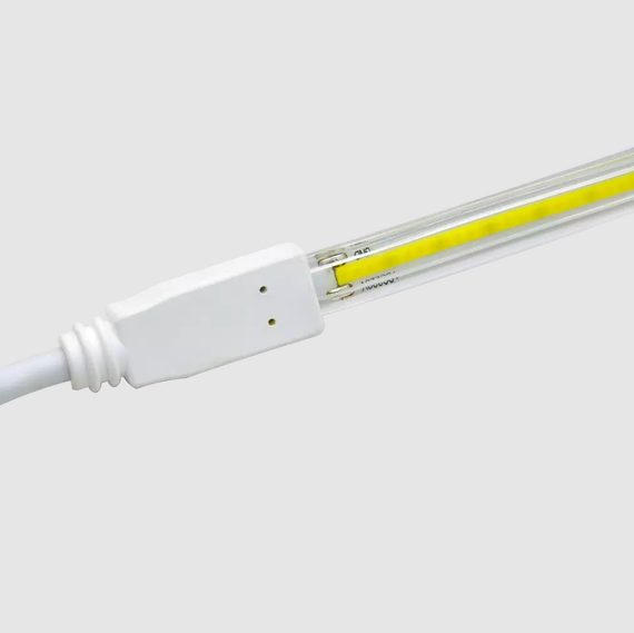 Світлодіодна LED стрічка PROLUM™ 220V; СОВ; 280 LED; IP68; 12 ММ; Series "S", Тепло-Білий (2800-3200K) | Зображення 4