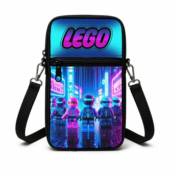 Сумка-чохол для телефону Lego дитяча сумка через плече, водонепроникна міні-сумка (4907)