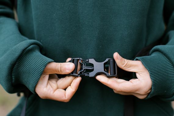 Рюкзак Tramp Hike 30 л чорний, Похідний туристичний рюкзак трамп для трекінгу, Рюкзак для походу і полювання | Зображення 8