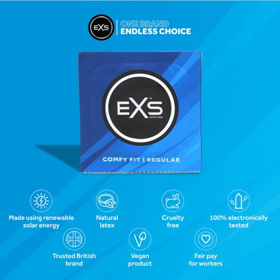 Презервативи - EXS Regular, 12 шт. | Зображення 1