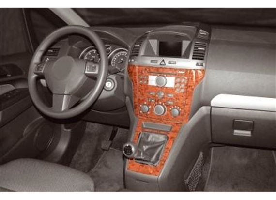 Накладки салону Дерево для Opel Zafira B 2005-2011рр | Зображення 3