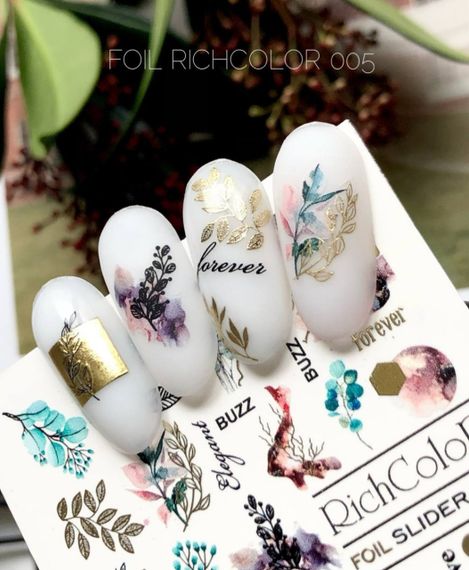 Фольгований слайдер RichColor 005 на водяній основі (6.5x9.5см) | Зображення 4