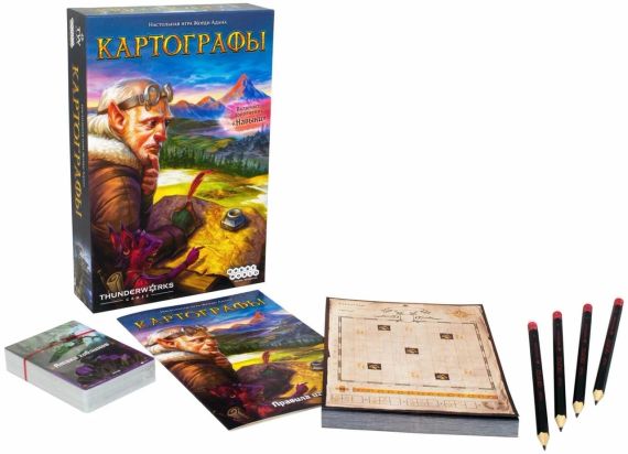 Настольная игра Картографы (на русском) | Зображення 1