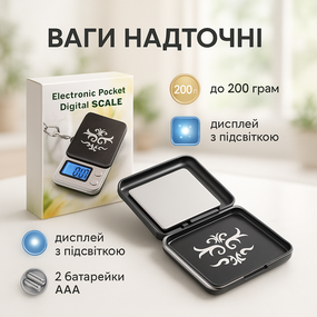 Весы для ювелирки Aosai AТР 188 200 грамм, Точные весы для украшений с очень высокой точностью BJ-99
