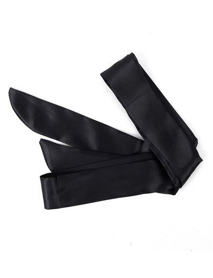 Мереживний халат чорний з довгими рукавами Star Night стрінги в комплекті, XS/S sexstyle | Зображення 5