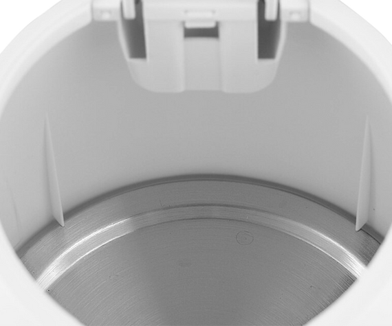 Електрочайник пластиковий дисковий 1 л DSP KK1128 білий 1300W (KK1128_405) | Зображення 5