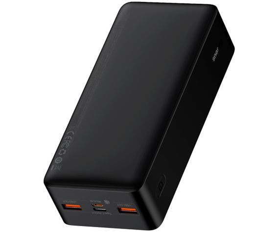 Портативний зарядний пристрій Power Bank Baseus PPDML-N Bipow 20W 30000 mAh чорний (ЦУ-00036654_1912) | Зображення 9