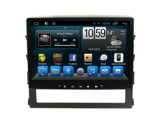 Автомагнитола Toyota Land Cruiser. Kaier KR-1050. Android, без DVD. 4-х ядерный процессор