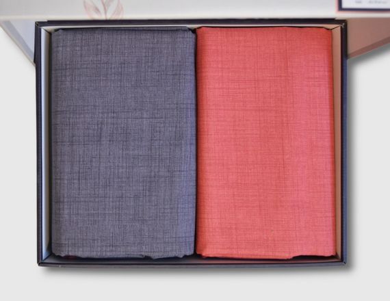 Комплект постельного белья Bella Home Ranforse 200×220 см Purple-Kirmizi | Зображення 2