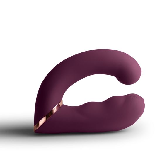 Вібратор Rocks Off Gemini Burgundy | Зображення 1