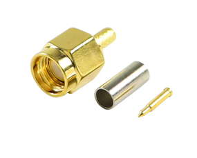 Роз. SMA Male под обжим на кабель RG-316/RG-188/RG-174/LMR100/SFF50 цена за 1 шт
