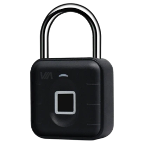 Via Security VL-1F/TB зі зчитувачем відбитка пальцю Замок навісний - Замки