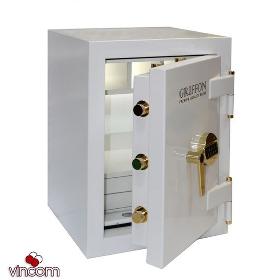 Сейф огневзломостойкий Griffon CLE II.68.E WHITE GOLD | Зображення 3