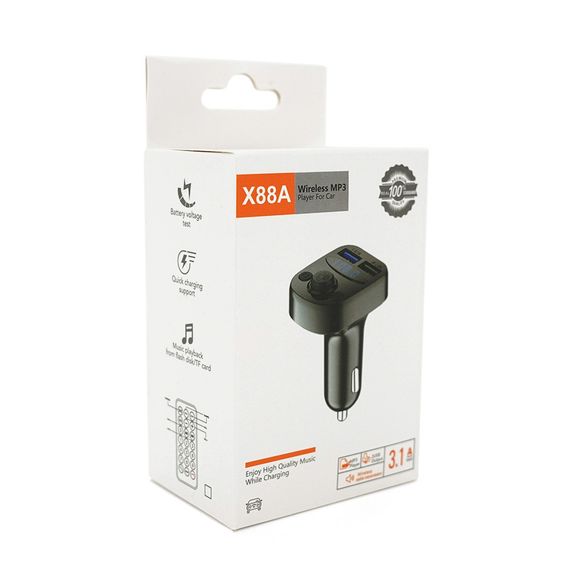 FM модуль X88A, USB, TF, 49.5х41х36 | Зображення 1