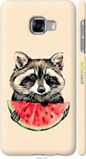 Чохол на Samsung Galaxy C5 C5000 Єнотик з кавуном "4605m-301-2448"