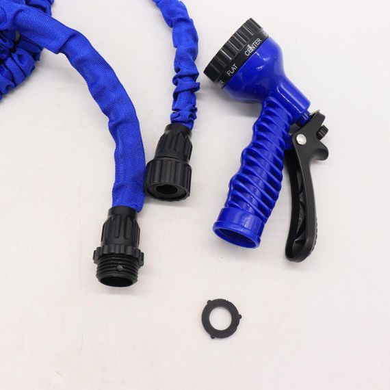 Шланг для поливу 15 м V-HOSE + розпилювач, Синій / Садовий поливальний шланг для води | Зображення 7