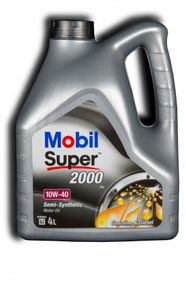 Моторна олива Mobil Super 2000 X1 10W-40 4л.