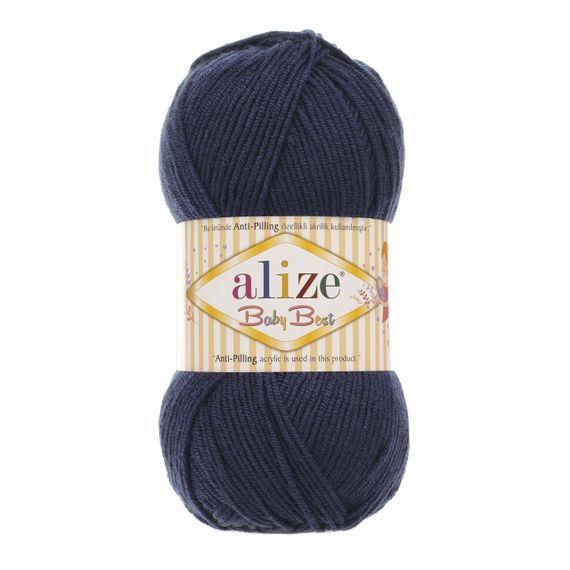 Пряжа Alize Baby Best No 58 (Алізе Бебі Бест) – 10% Бамбук, 90% Антипілінг Акрил, 100г/240м