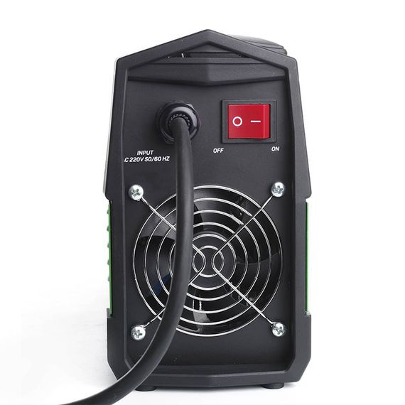 Сварочный аппарат инверторный APRO MMA-140 K, ел.4мм, + набор кабелей, кейс | Зображення 9