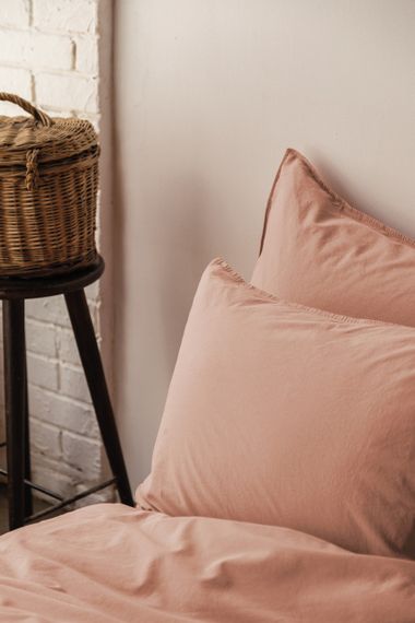 Постельное белье  Issimo Savanna Poplin 200 х 220 см Apricot | Зображення 1