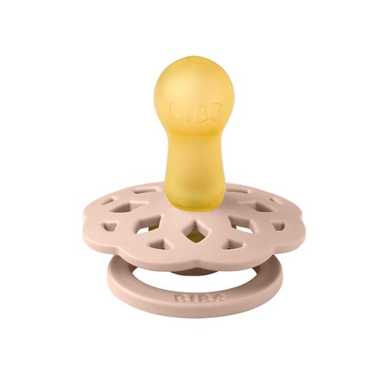 Соска пустушка BIBS Boheme кругла Blush 0-6 міс
