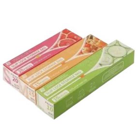 Пакеты для хранения еды многоразовые 15шт Slip Lock Storage Bag