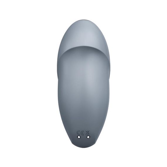 Клиторальный стимулятор - Satisfyer Tap & Climax 1 Bluegrey sexstyle | Зображення 5