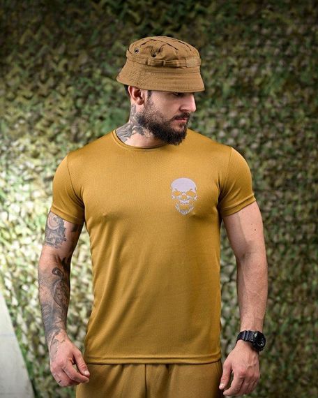 Тактична потоотвідна футболка Не для слабких coyot ПП7710 | Зображення 4